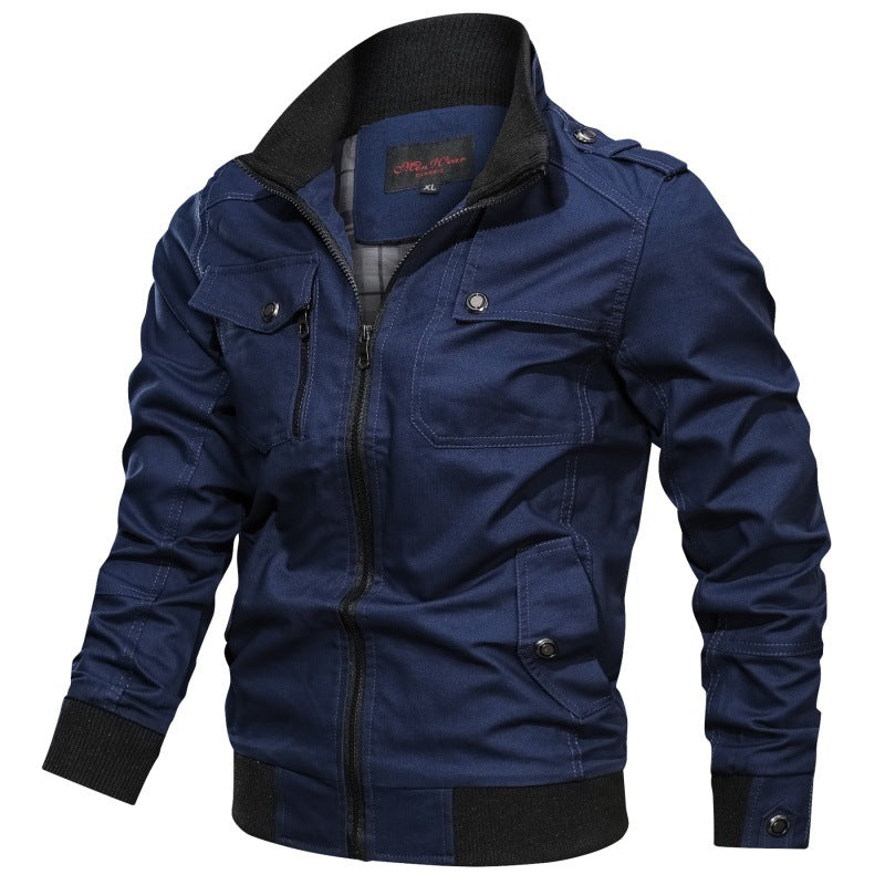 Hadley | Men's Button-Up Jacket Long Sleeve Front Pockets