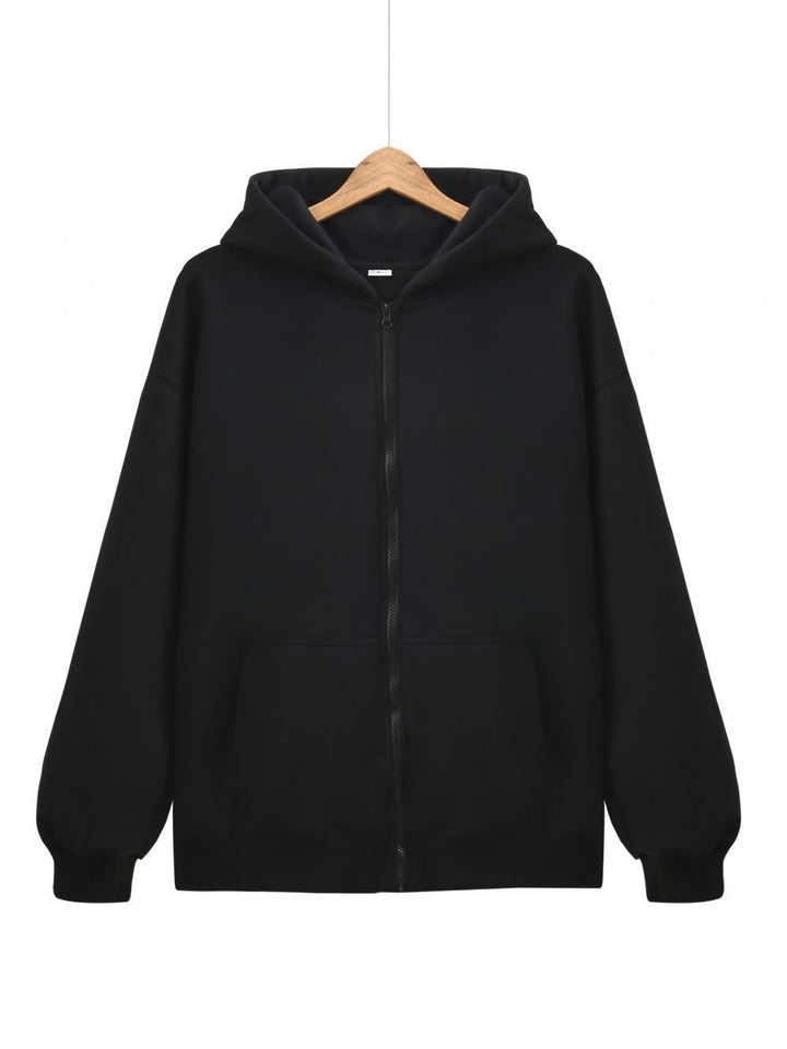 Rosie | Women's Lightweight Zip Hoodie Brushed French Terry