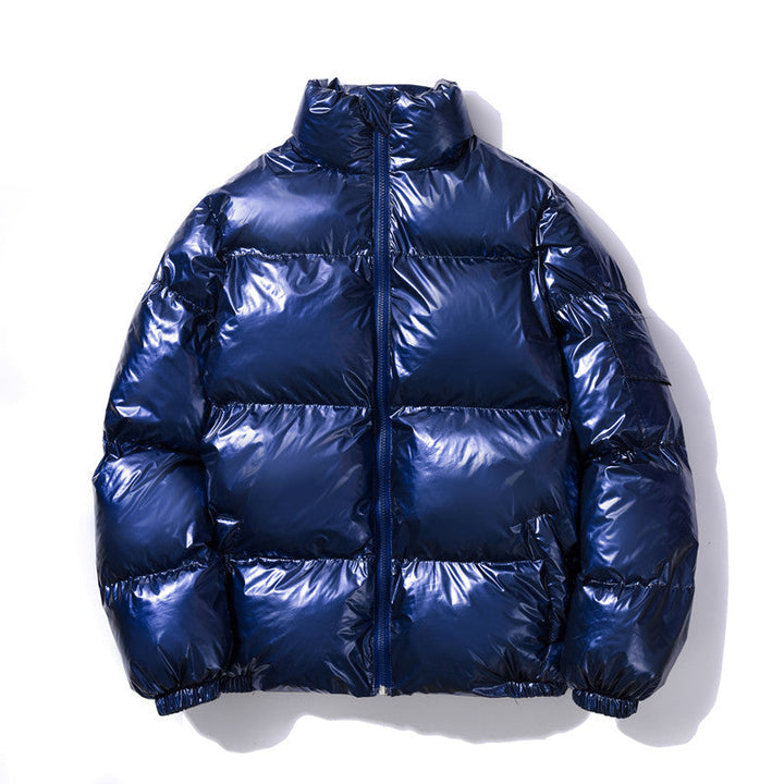 Everett | Men's Oversized Quilted Puffer Jacket Funnel Neck