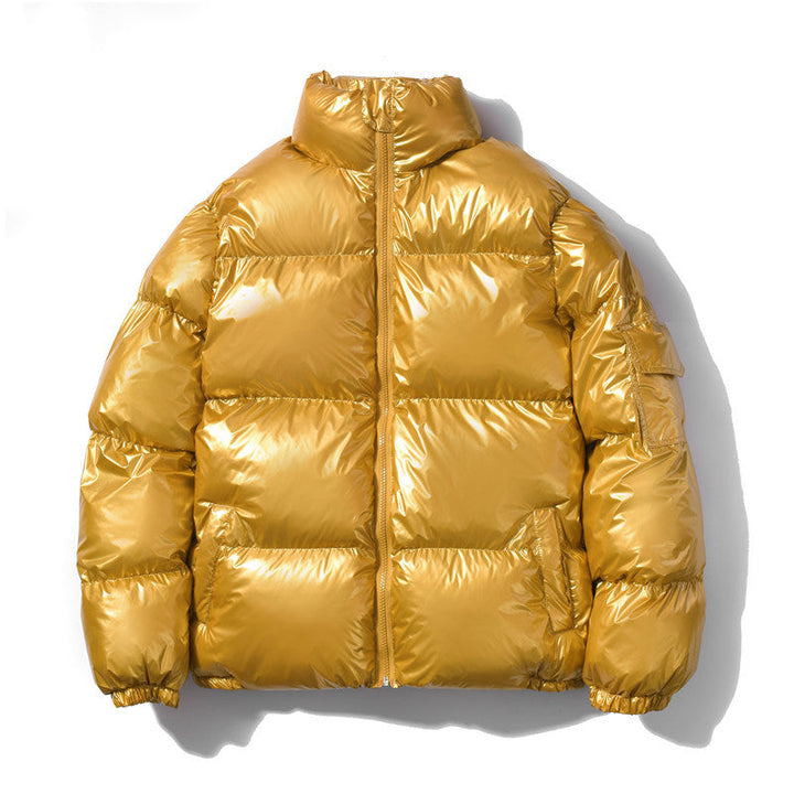 Everett | Men's Oversized Quilted Puffer Jacket Funnel Neck