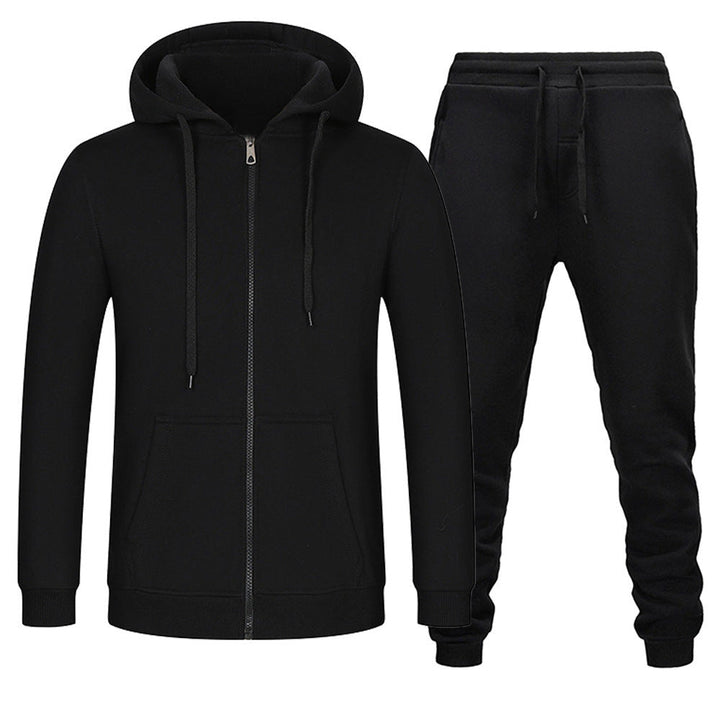 Lachlan | Men's Tracksuit Set Zip Hoodie Joggers Zipped Pockets