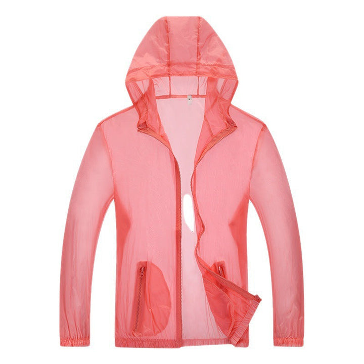 Jamie | Men's Ultralight Waterproof Rain Jacket Hood Reflective Details