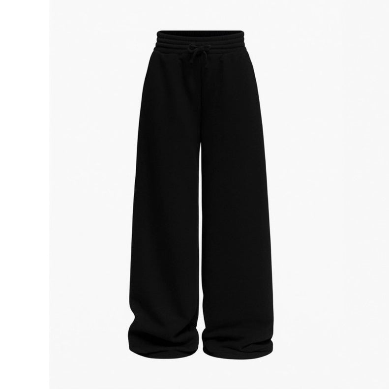 Unisex Nano Locker Loose Lounge Trousers with Elasticated Drawstring, Side Pockets and Straight Leg by Drune
