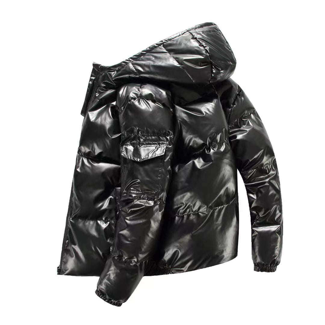 Ellery | Men's Hooded Quilted Jacket Thermal Lined Water Resistant