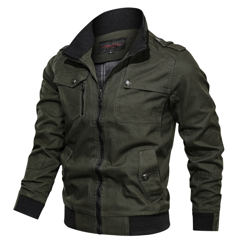 Hadley | Men's Button-Up Jacket Long Sleeve Front Pockets