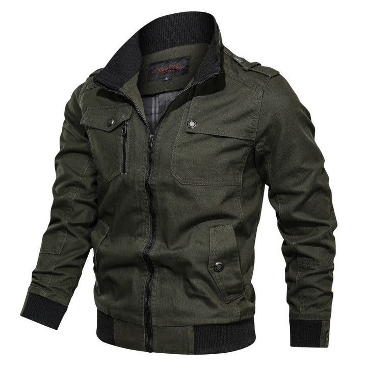 Hadley | Men's Button-Up Jacket Long Sleeve Front Pockets