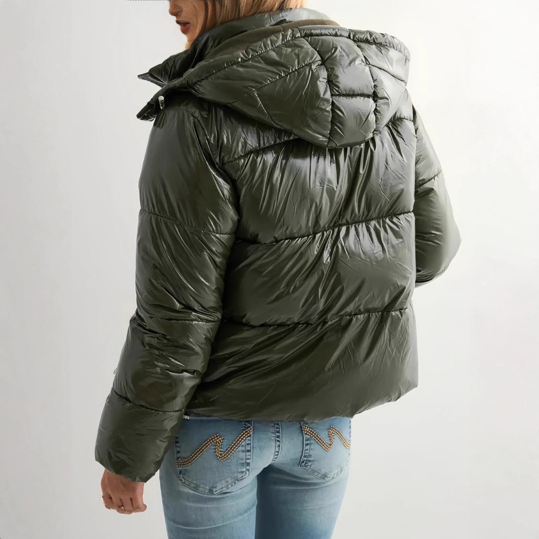 Araminta | Women's Down Puffer Jacket Padded Quilted Thermal