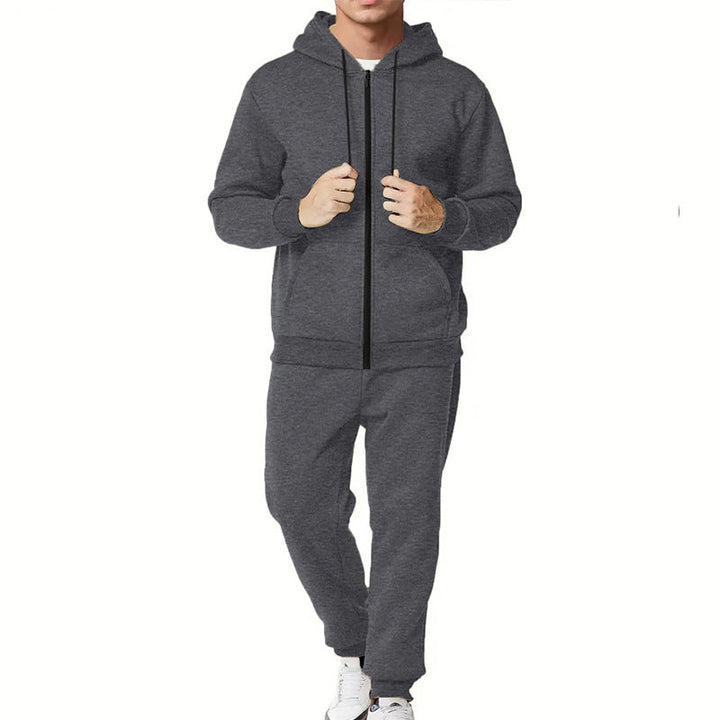 Quentin | Men's French Terry Tracksuit Zip Hoodie Slim Fit Joggers