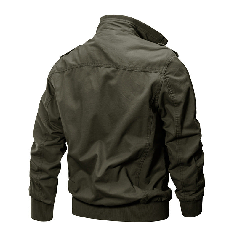 Hadley | Men's Button-Up Jacket Long Sleeve Front Pockets