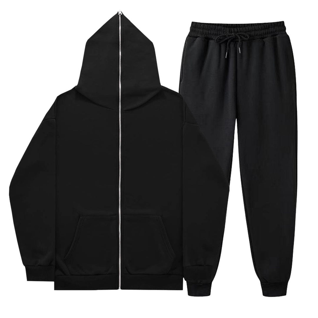 Annika | Women's Zip Hoodie and Tapered Joggers Loungewear Set