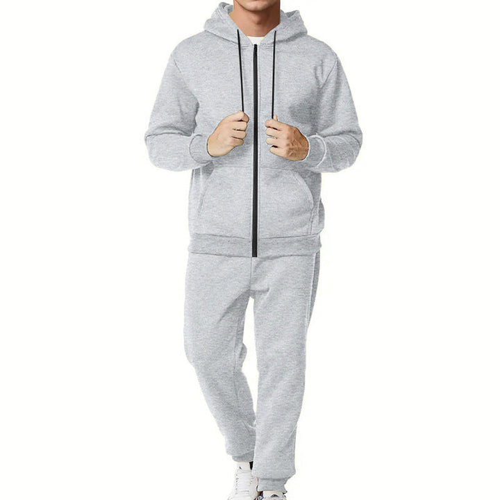 Quentin | Men's French Terry Tracksuit Zip Hoodie Slim Fit Joggers