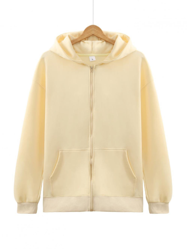 Rosie | Women's Lightweight Zip Hoodie Brushed French Terry