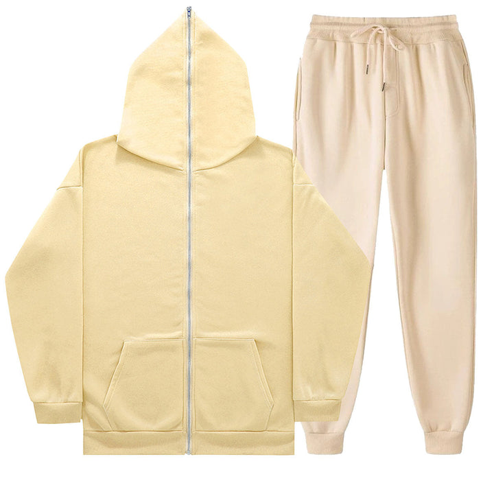 Annika | Women's Zip Hoodie and Tapered Joggers Loungewear Set