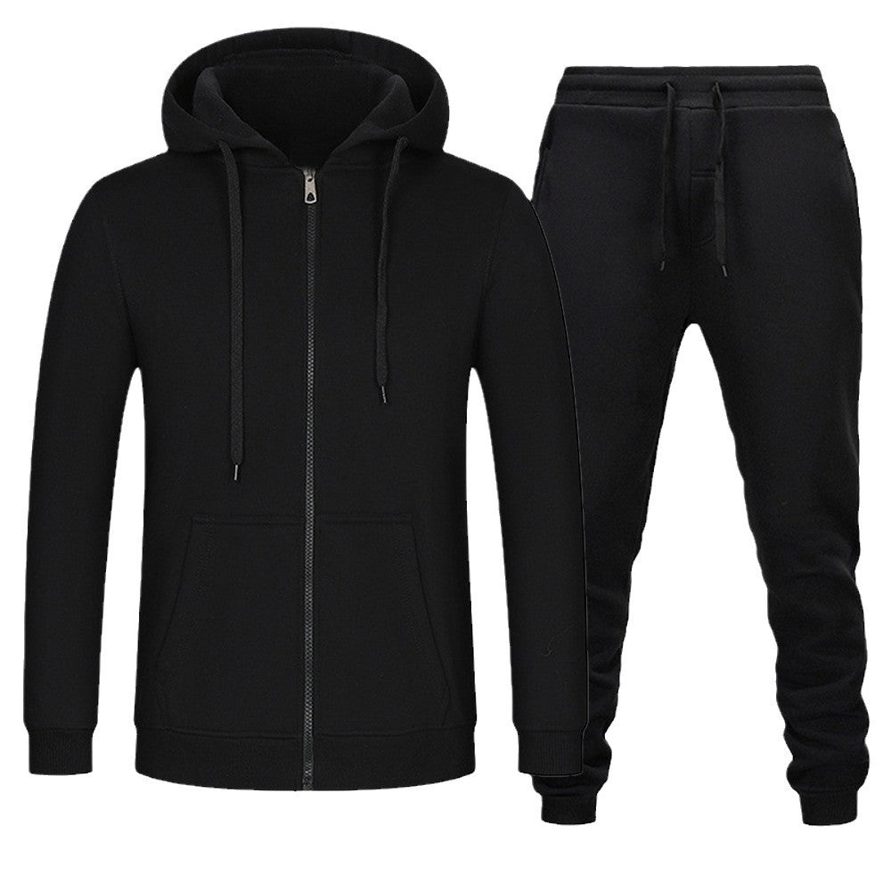 Lachlan | Men's Tracksuit Set Zip Hoodie Joggers Zipped Pockets