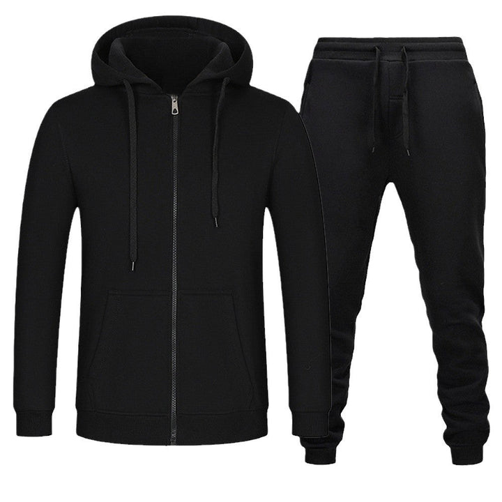 Lachlan | Men's Tracksuit Set Zip Hoodie Joggers Zipped Pockets