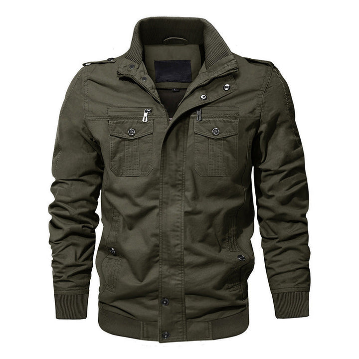 Hadley | Men's Button-Up Jacket Long Sleeve Front Pockets