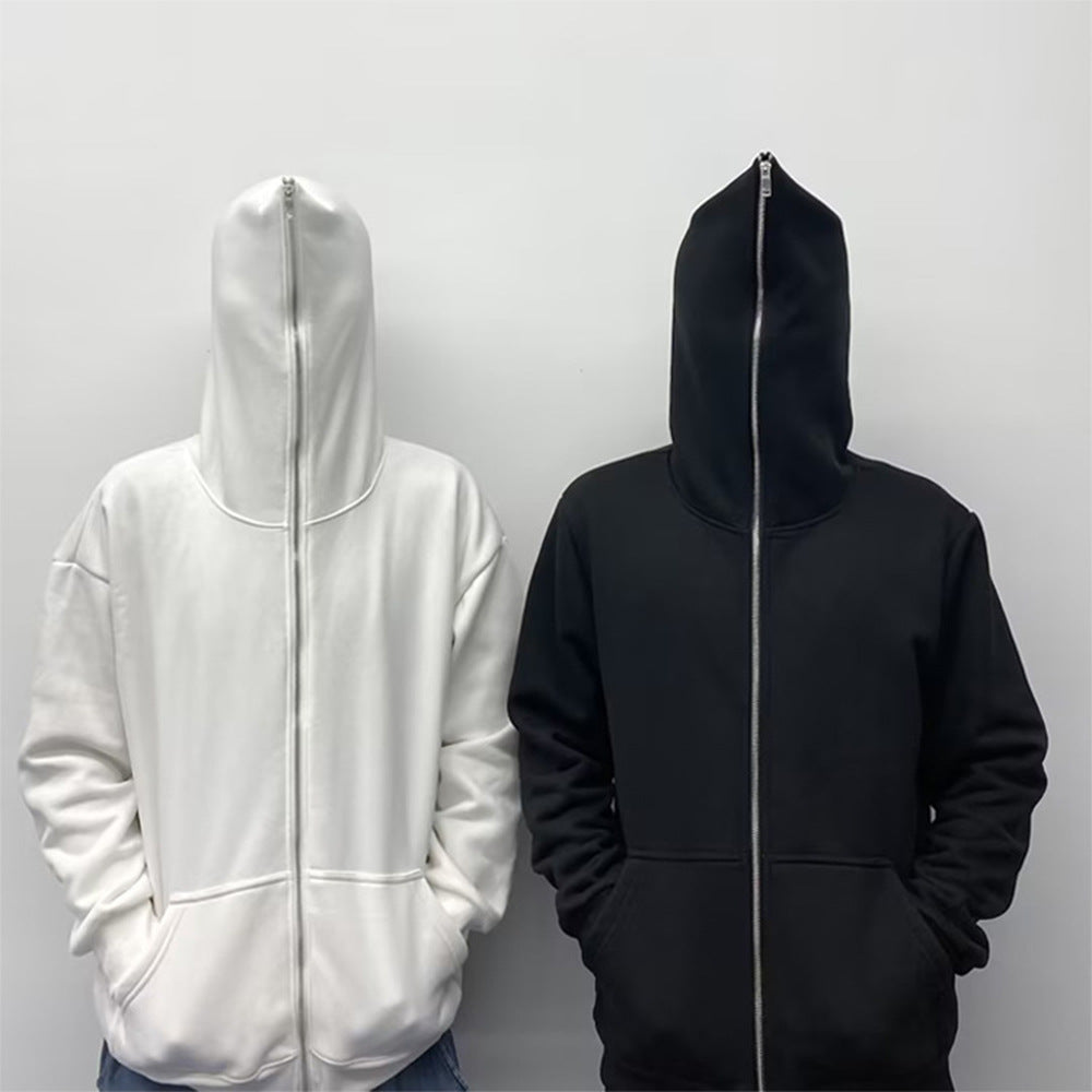 Rowena | Women's Lightweight Zip Hoodie Cotton Jersey Side Pockets