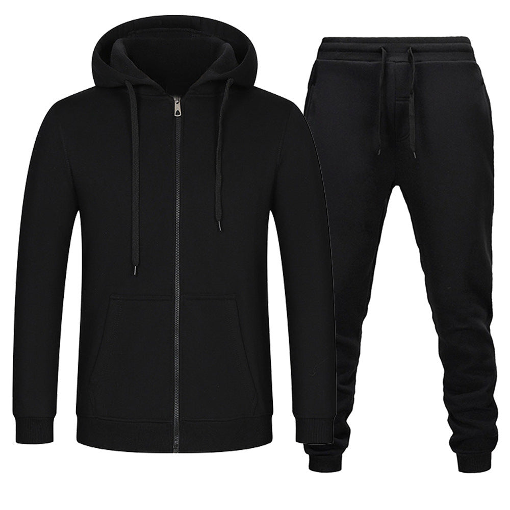 Lachlan | Men's Tracksuit Set Zip Hoodie Joggers Zipped Pockets