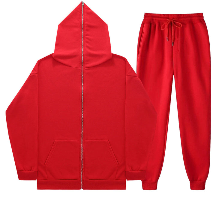 Annika | Women's Zip Hoodie and Tapered Joggers Loungewear Set