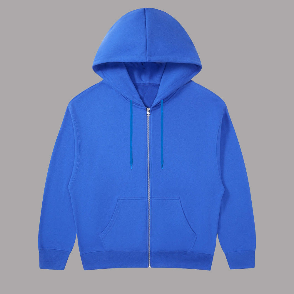 Zoe | Women's Oversized Zip Hoodie Metal Zip Double-Layer Hood