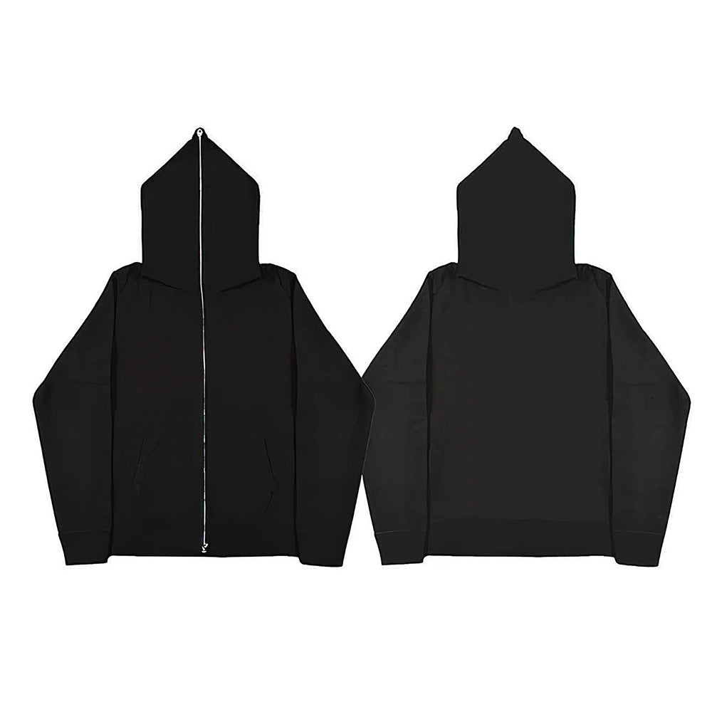 Rowena | Women's Lightweight Zip Hoodie Cotton Jersey Side Pockets