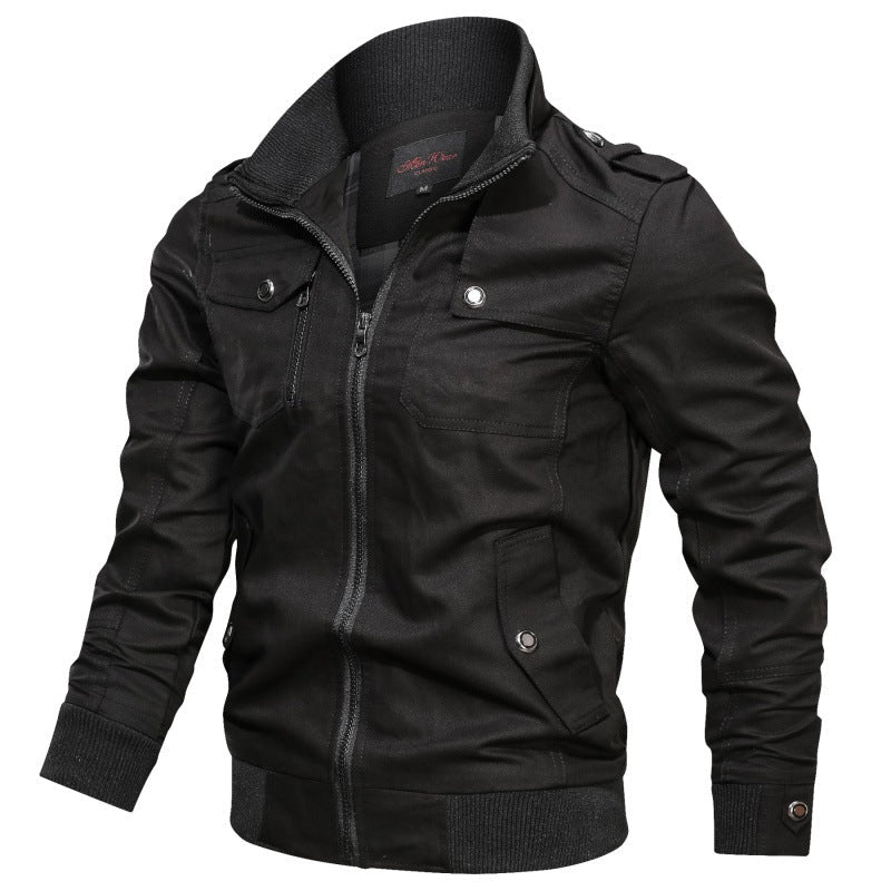 Hadley | Men's Button-Up Jacket Long Sleeve Front Pockets