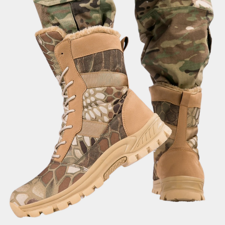 Men’s Tactical Combat Boots Reinforced High Ankle Grip