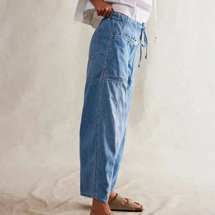 Marlowe Loose Fit Ankle Length Jeans