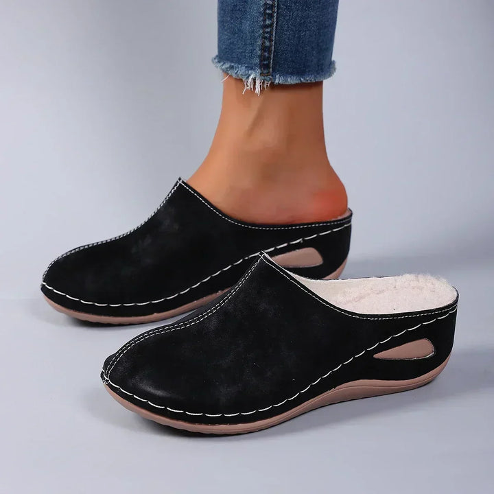 Rosie | Women's Closed-Toe Clog Slippers Cushioned Insole