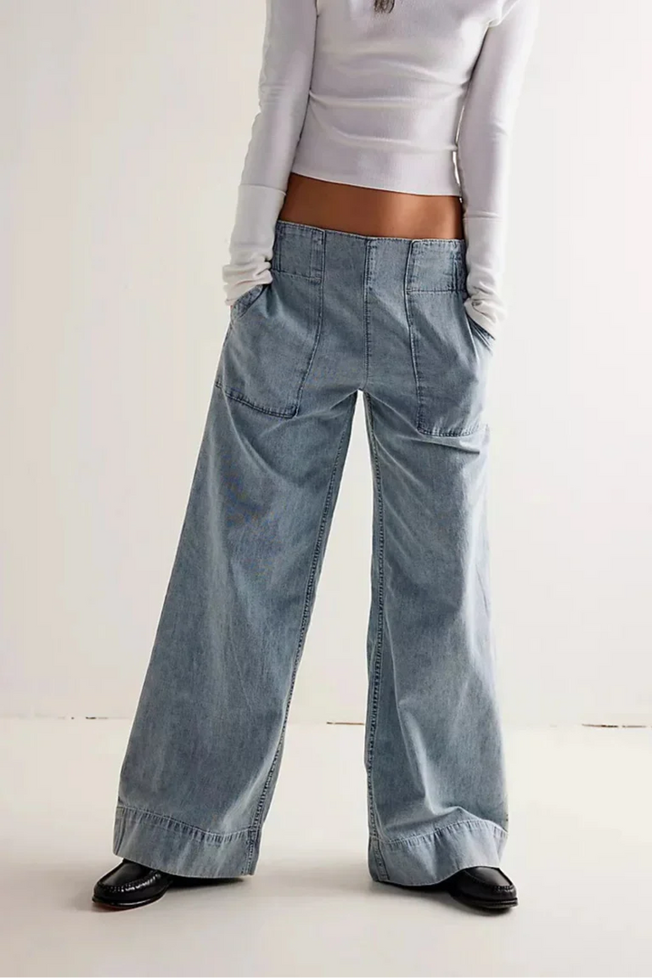 Vivienne High Waist Wide Leg Jeans