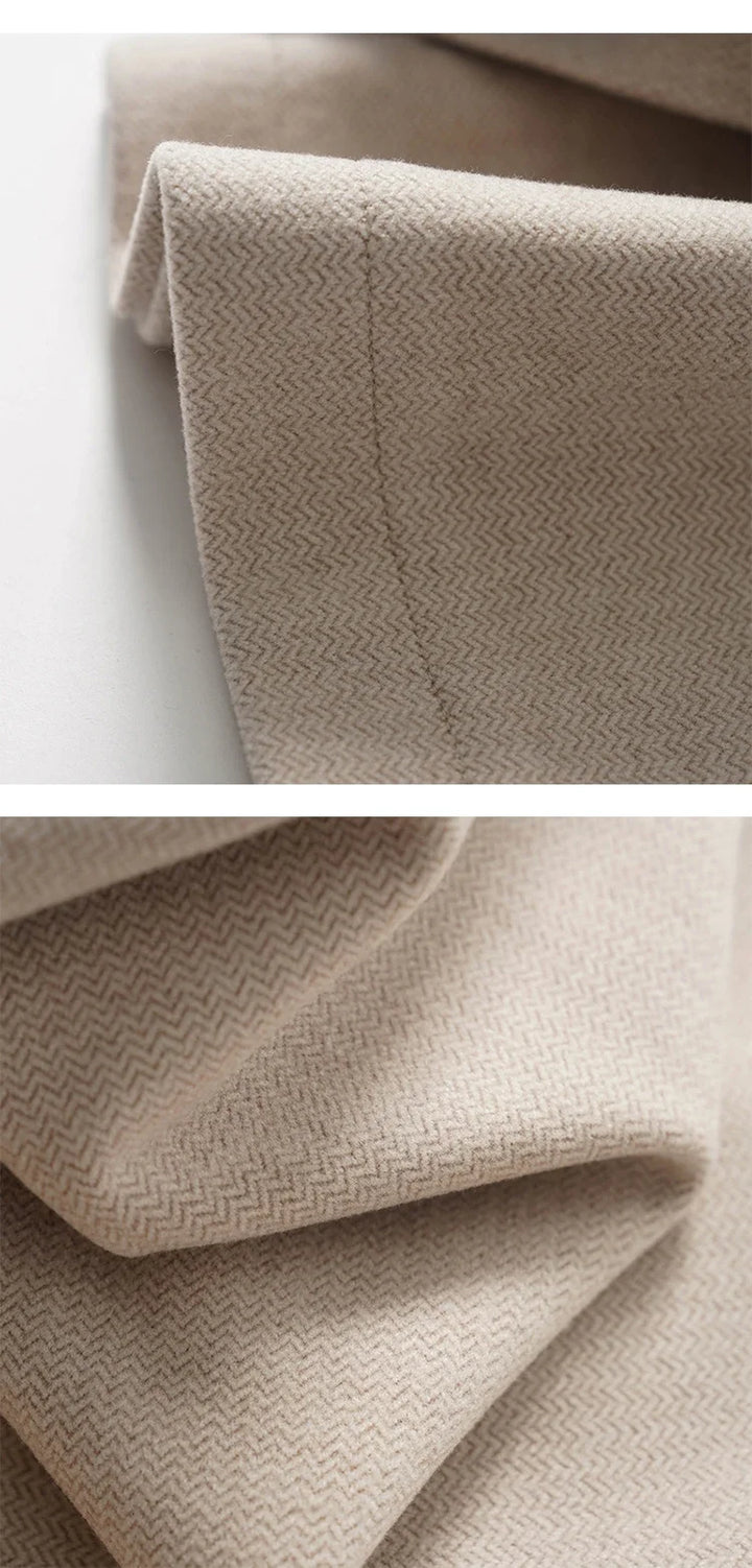 Mirelle Wide Leg Tailored Wool Trousers