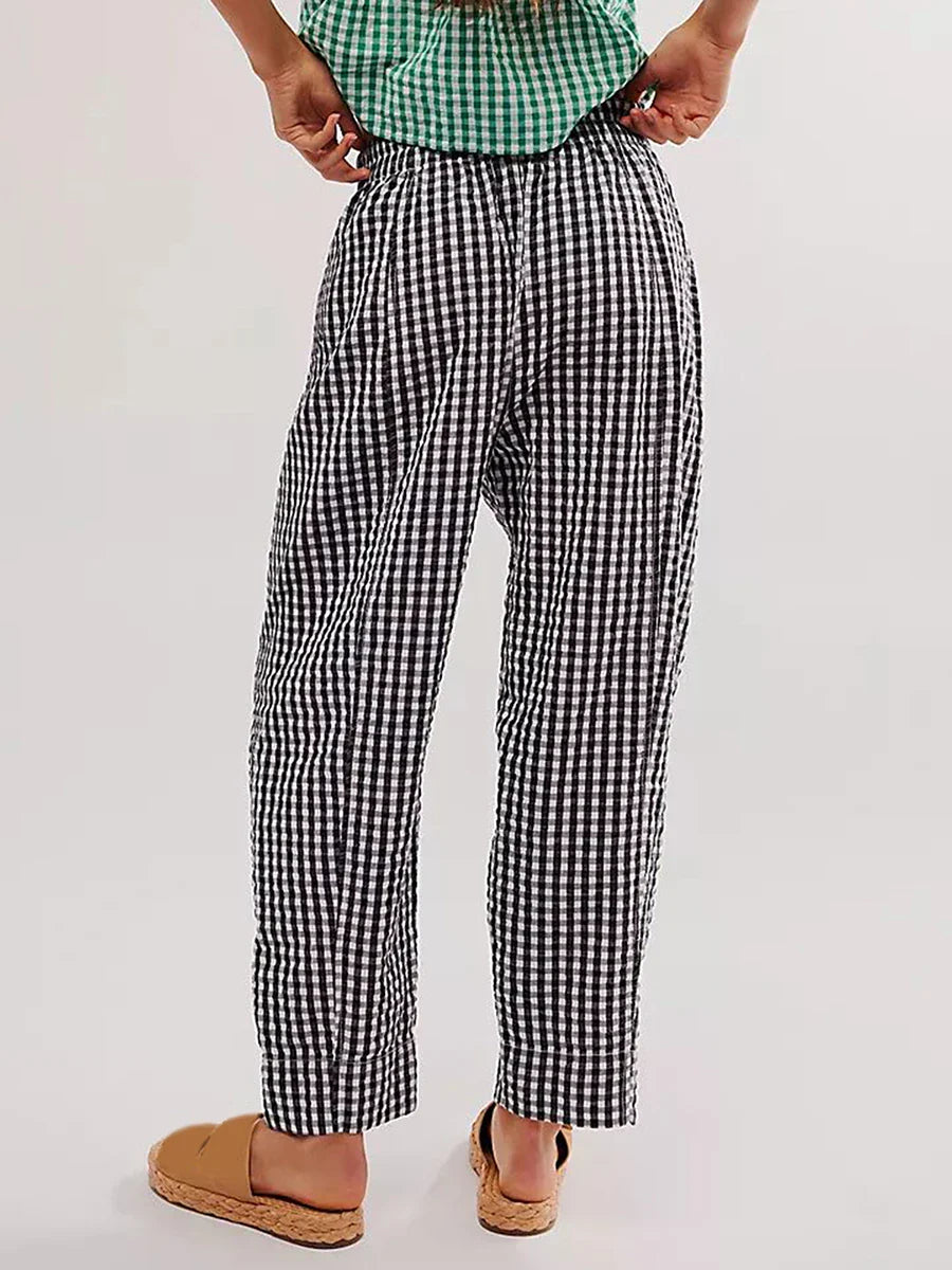 Elowina Checked Lounge Pants