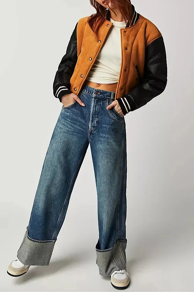 Maren American Style Vintage Denim Jeans