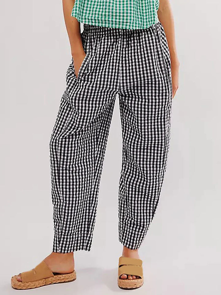 Elowina Checked Lounge Pants