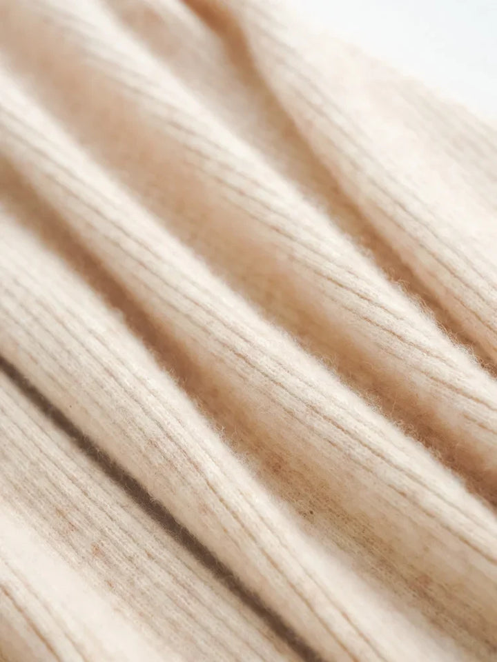 Elowen Wool Knitted Wide Leg Pants