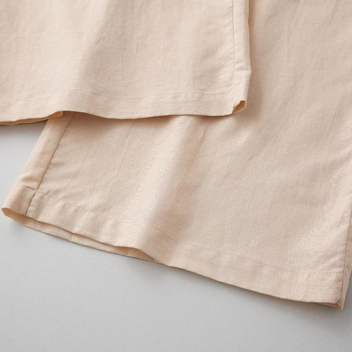 Lucienne Cotton Wide Leg Pants