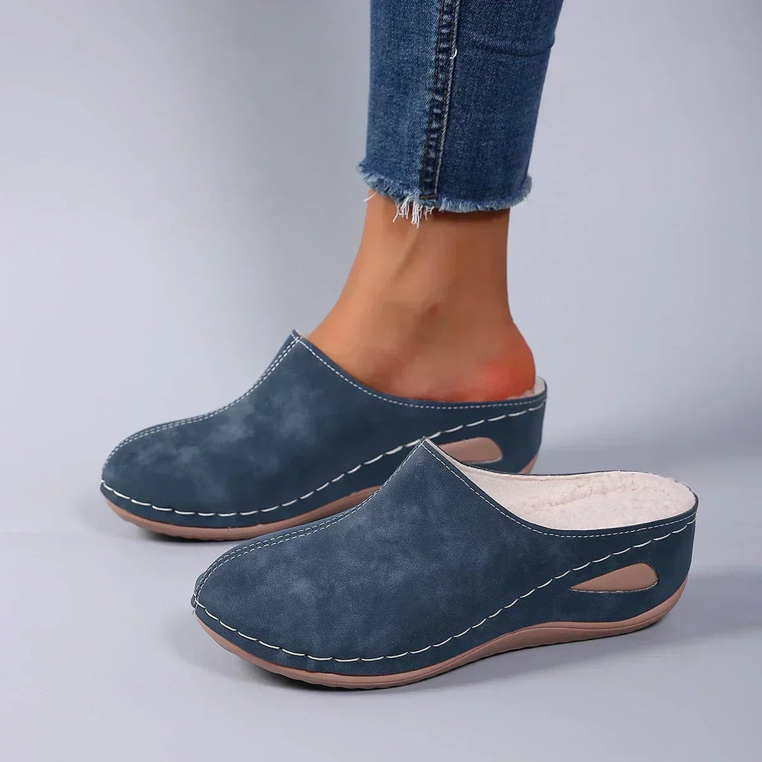 Rosie | Women's Closed-Toe Clog Slippers Cushioned Insole