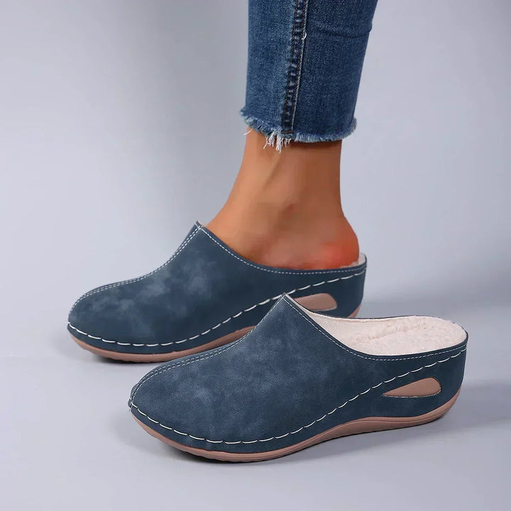 Rosie | Women's Closed-Toe Clog Slippers Cushioned Insole