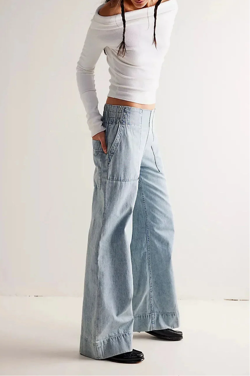 Vivienne High Waist Wide Leg Jeans