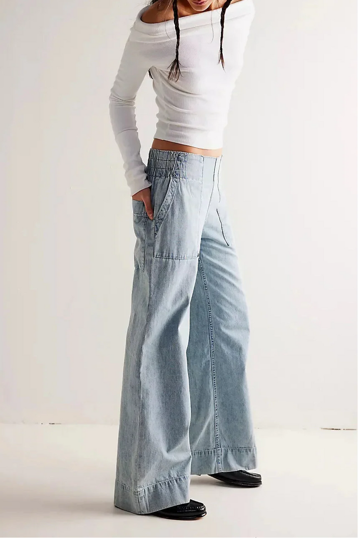 Vivienne High Waist Wide Leg Jeans