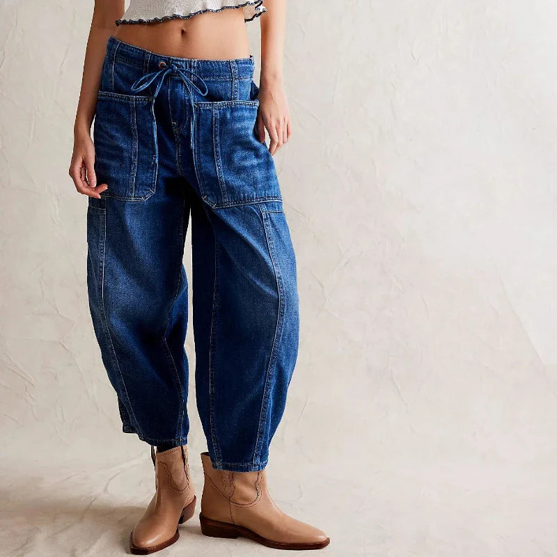 Marlowe Loose Fit Ankle Length Jeans