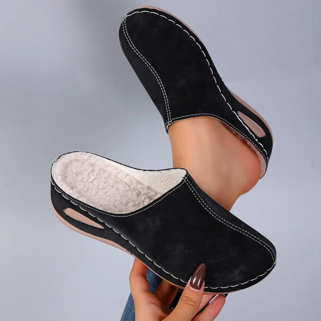 Rosie | Women's Closed-Toe Clog Slippers Cushioned Insole