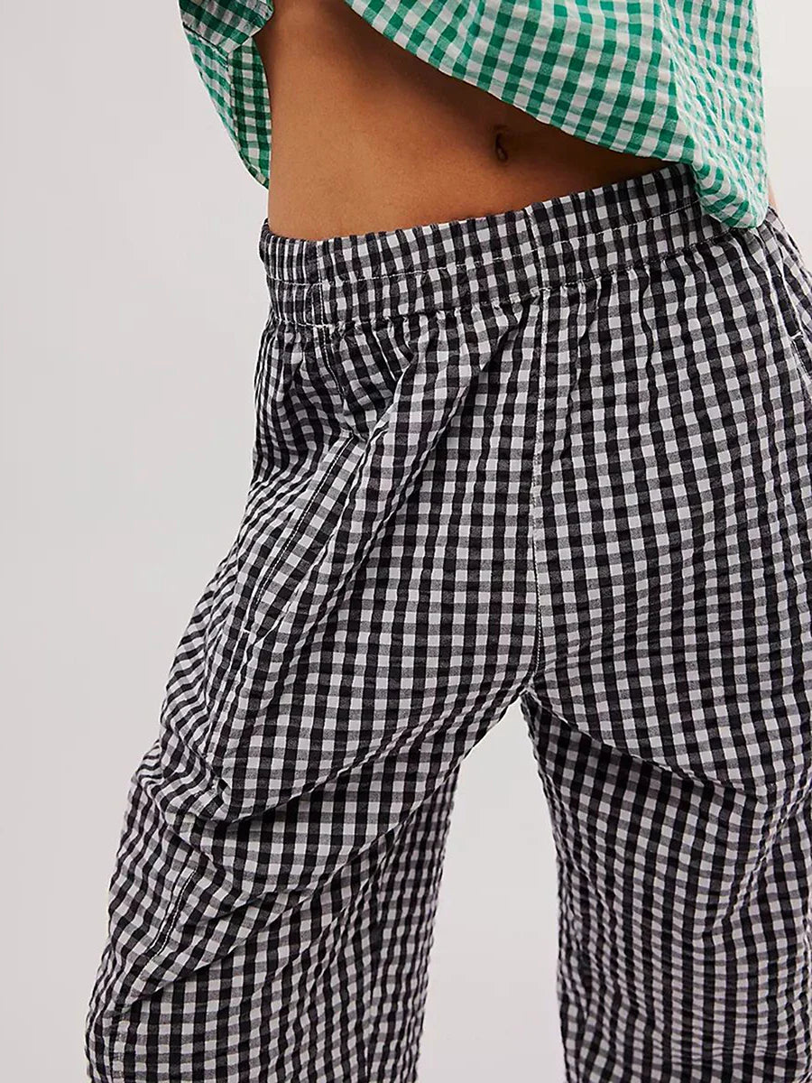 Elowina Checked Lounge Pants