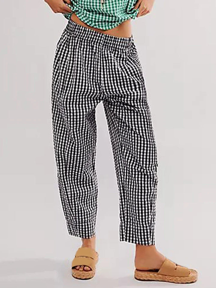 Elowina Checked Lounge Pants