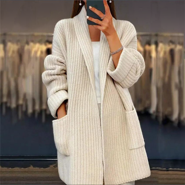 Women’s Loose Fit Knit Top Jacket