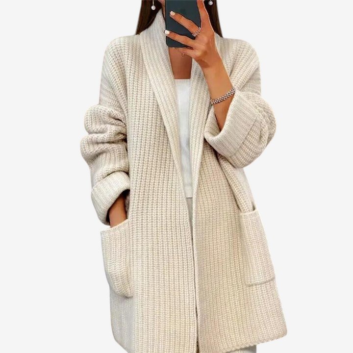 Women’s Loose Fit Knit Top Jacket