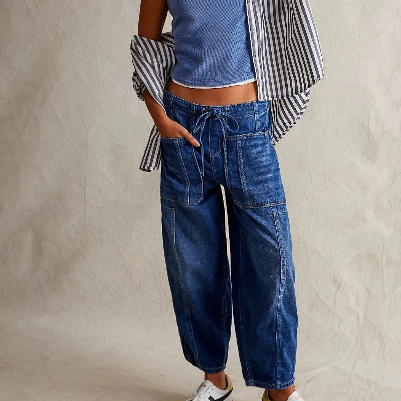Marlowe Loose Fit Ankle Length Jeans
