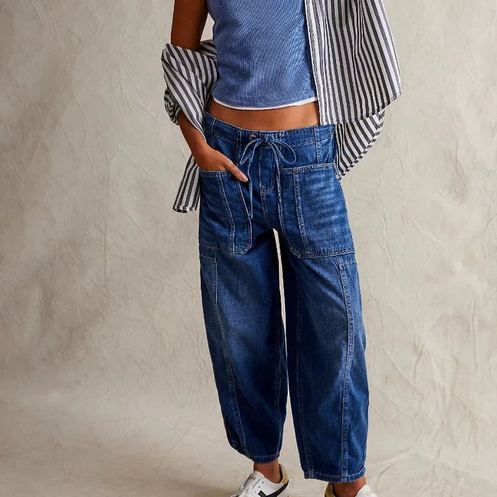 Marlowe Loose Fit Ankle Length Jeans