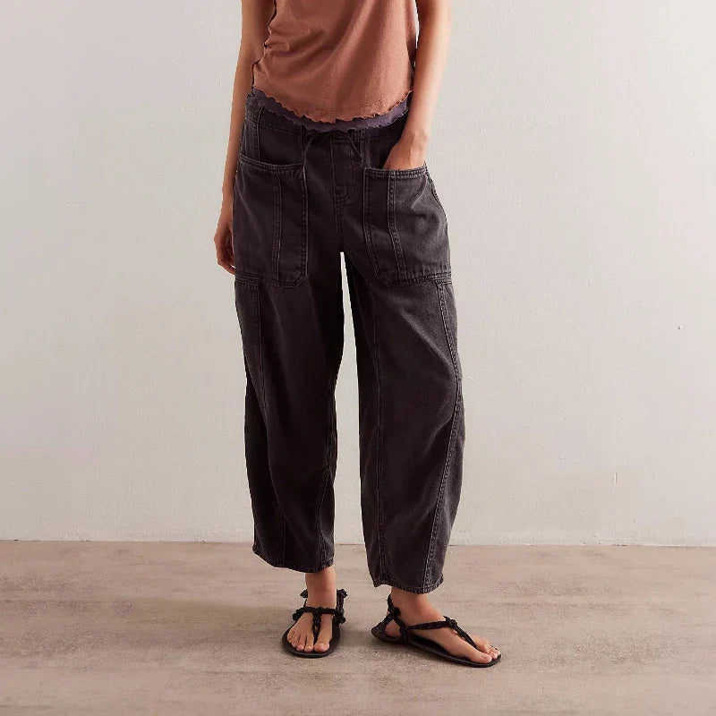 Marlowe Loose Fit Ankle Length Jeans