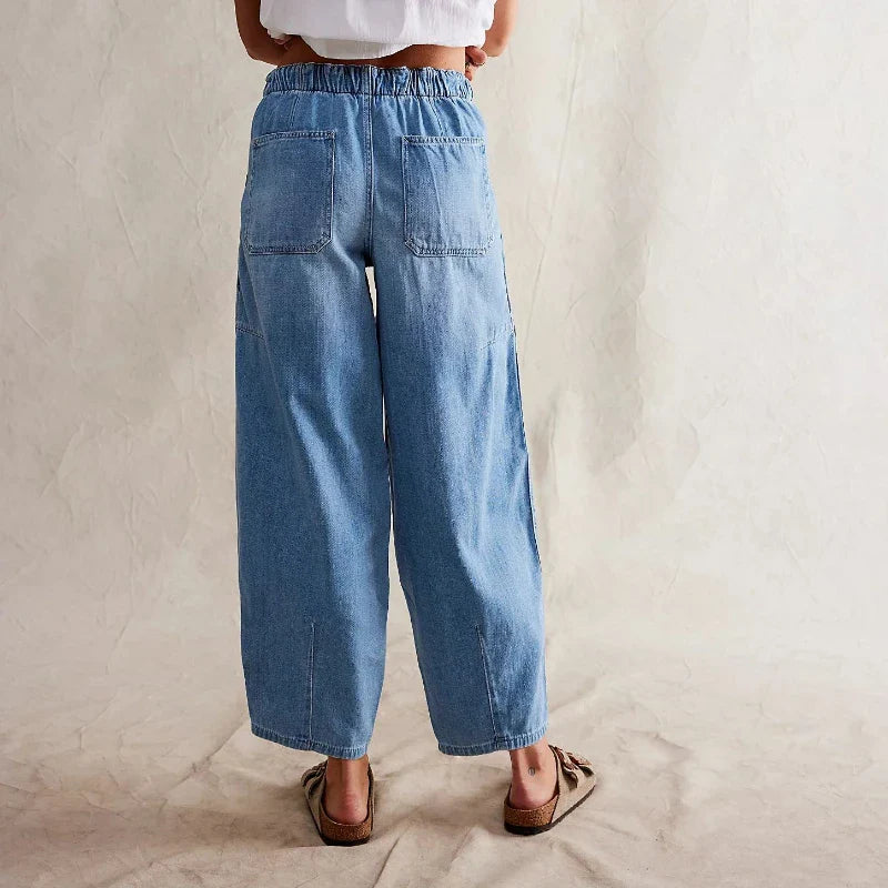 Marlowe Loose Fit Ankle Length Jeans